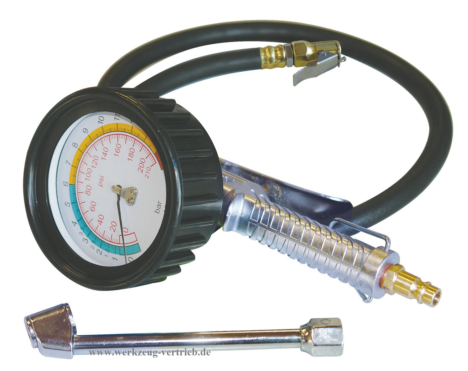 Güde 2752 Reifenfüller "Profi " Luftdruckprüfer bis 11bar, großes Manometer eBay