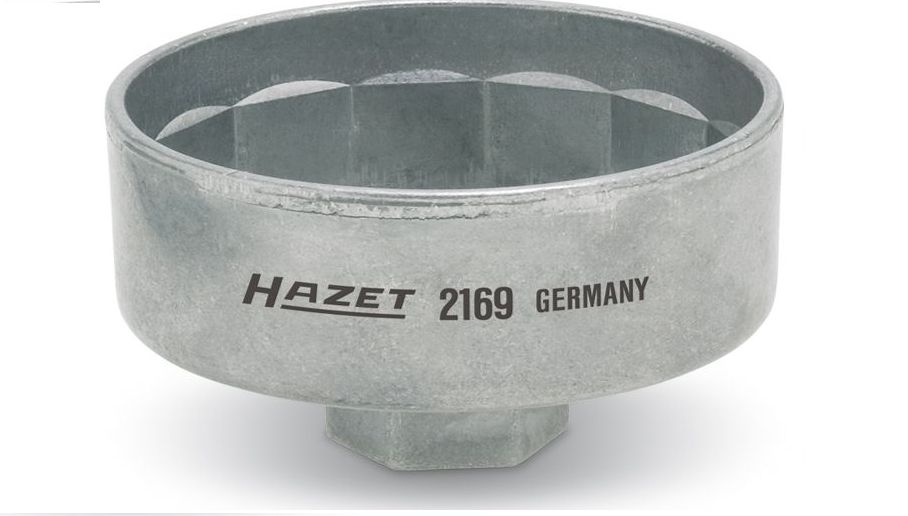 HAZET 2169 Ölfilterschlüssel Ölfilterkappe 14kant / 74,4 mm